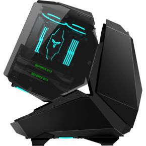 MOD5 Big-Tower Showcase, Tempered Glass - Black Behuizing - afbeelding 7