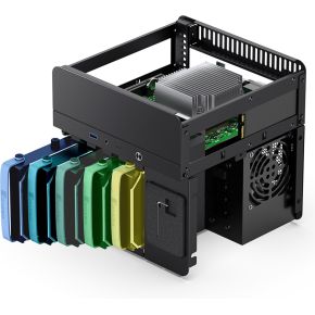 Jonsbo N2 Mini-Tower Pc-Behuizing, Gaming-Behuizing Zwart - afbeelding 3