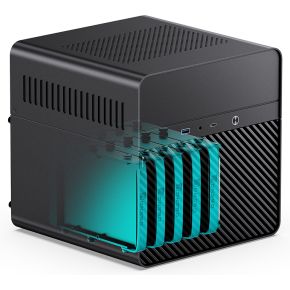 Jonsbo N2 Mini-Tower Pc-Behuizing, Gaming-Behuizing Zwart - afbeelding 8