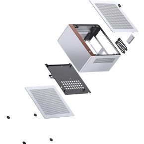 Jonsbo NV10 SILVER behuizing - afbeelding 3