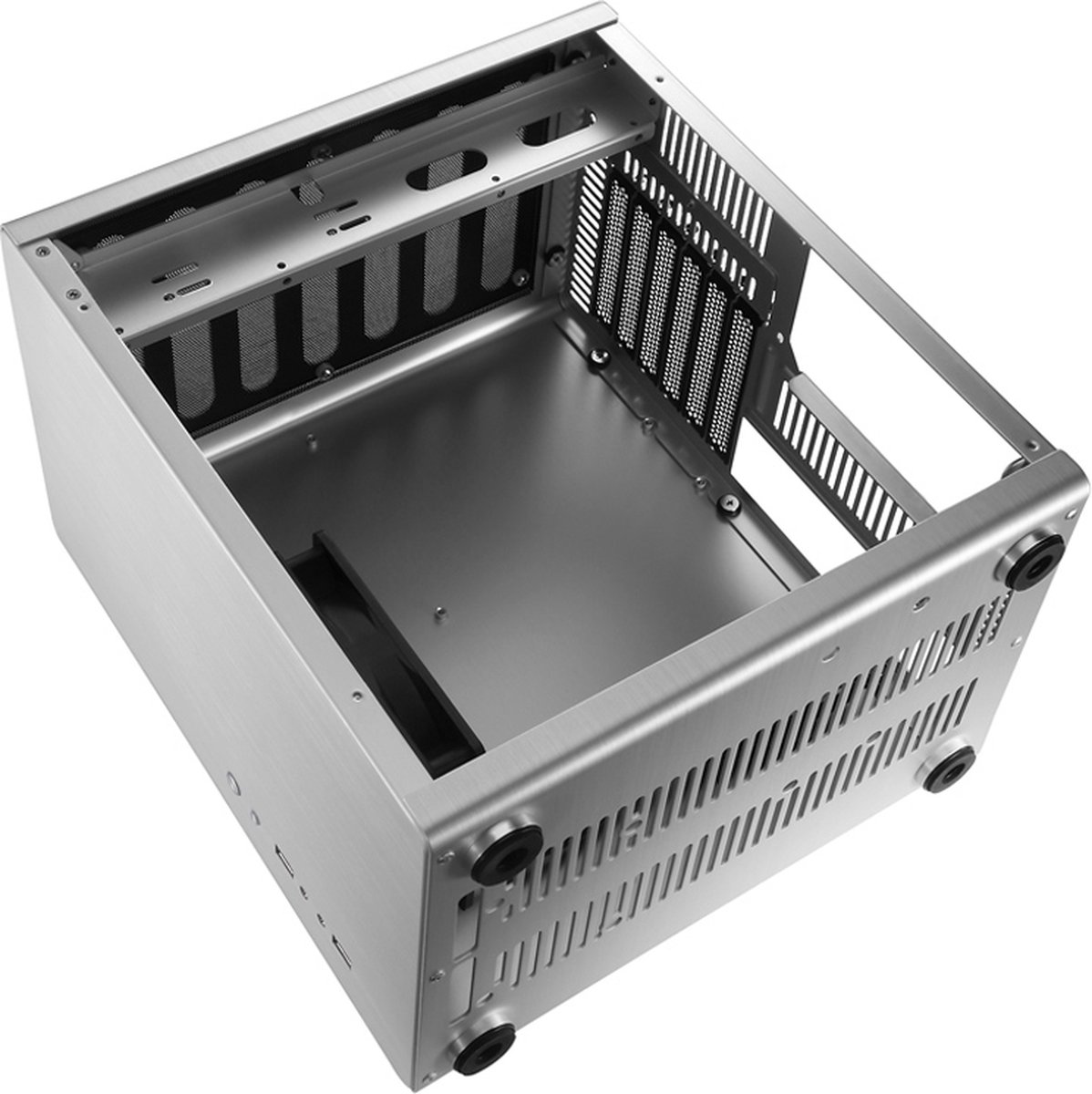 Jonsbo Rm2 Silver Midi-Tower Pc-Behuizing Zilver - afbeelding 6