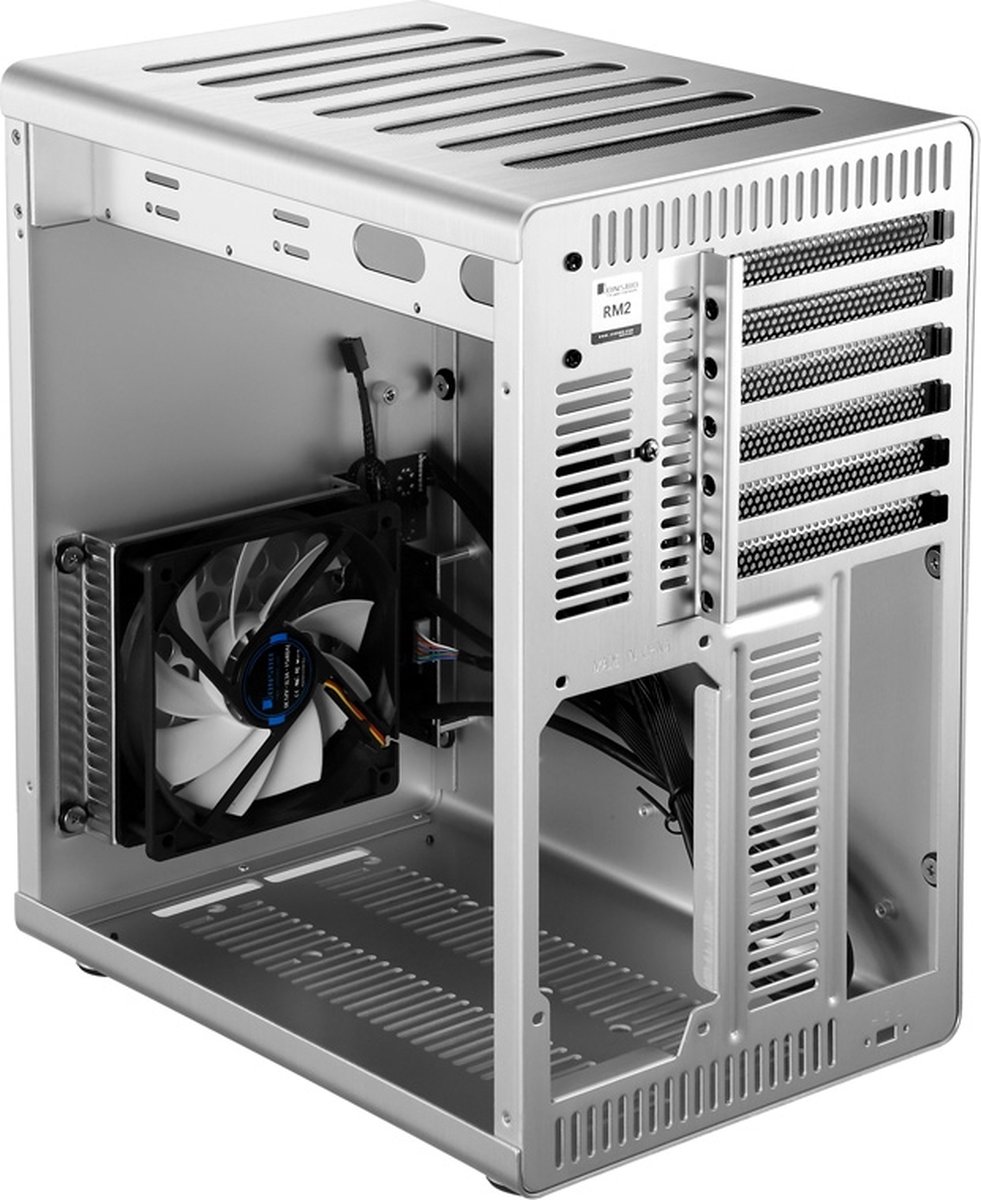 Jonsbo Rm2 Silver Midi-Tower Pc-Behuizing Zilver - afbeelding 7
