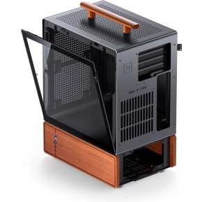 T7 Midi Tower Zwart, Hout Behuizing - afbeelding 3