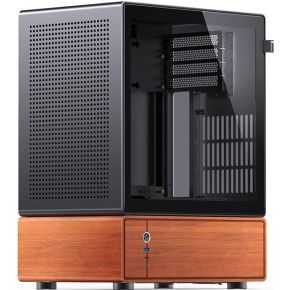 T7 Midi Tower Zwart, Hout Behuizing - afbeelding 6