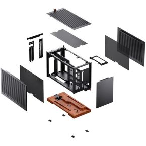 T9 Mini-ITX Case Black - afbeelding 8