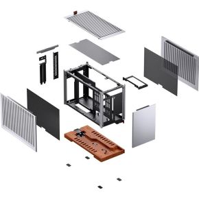 T9 Silver Mini-ITX Case - afbeelding 8