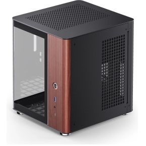 TK-0 Mini-ITX Case - Wood/Black - afbeelding 2