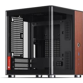 TK-0 Mini-ITX Case - Wood/Black