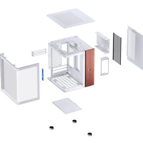 Jonsbo TK-0 WHITE behuizing - afbeelding 7