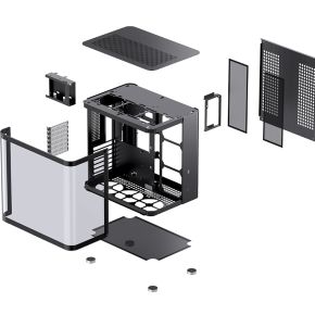 Jonsbo Tk-2 2.0 Midi Tower Zwart behuizing - afbeelding 7
