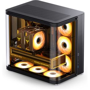 Jonsbo Tk-2 2.0 Midi Tower Zwart behuizing - afbeelding 8