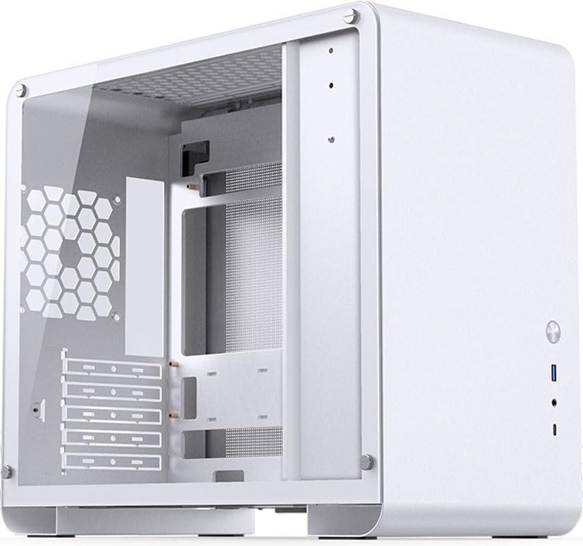 Jonsbo U4 Mini White Computerbehuizing Mini Tower Wit - afbeelding 8