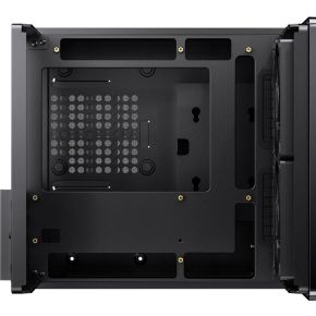 V12 Micro-ATX Mini Tower PC Case Black - afbeelding 5