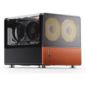 V12 Micro-ATX Mini Tower PC Case Black - afbeelding 8