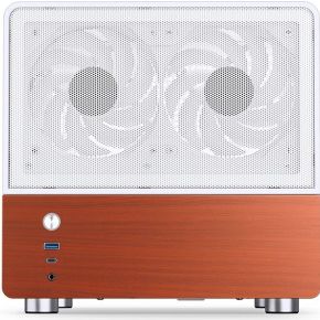 V12 White Micro-ATX Mini Tower PC Case - afbeelding 2