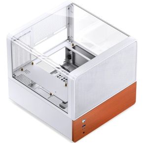 V12 White Micro-ATX Mini Tower PC Case - afbeelding 3