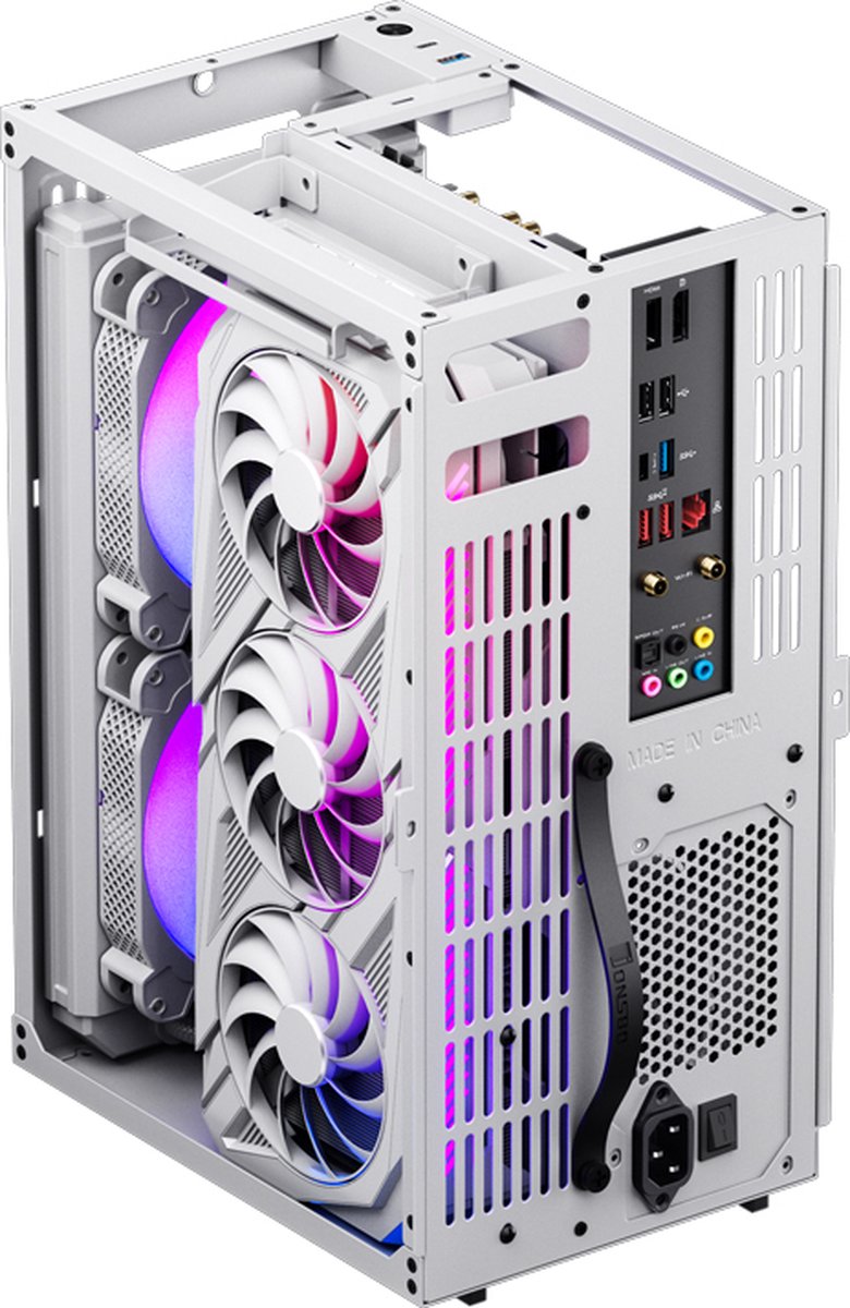 VR3 Mini-ITX Tower Case White - afbeelding 3