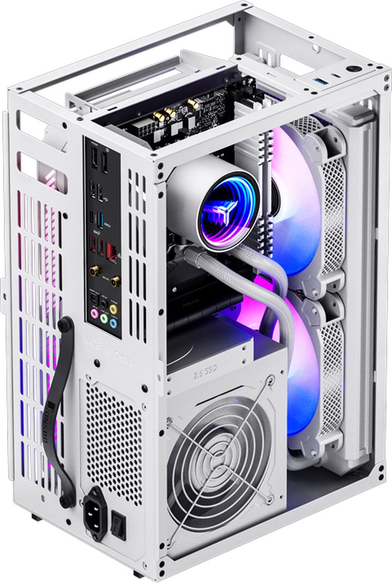 VR3 Mini-ITX Tower Case White - afbeelding 5