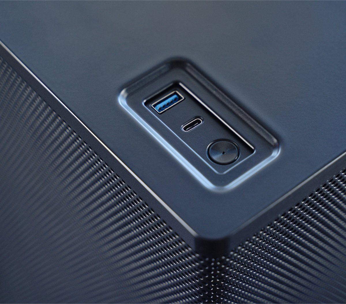 VR3 Mini-ITX Tower Case - Black, Tempered Glass, PCIe 4.0 - afbeelding 2