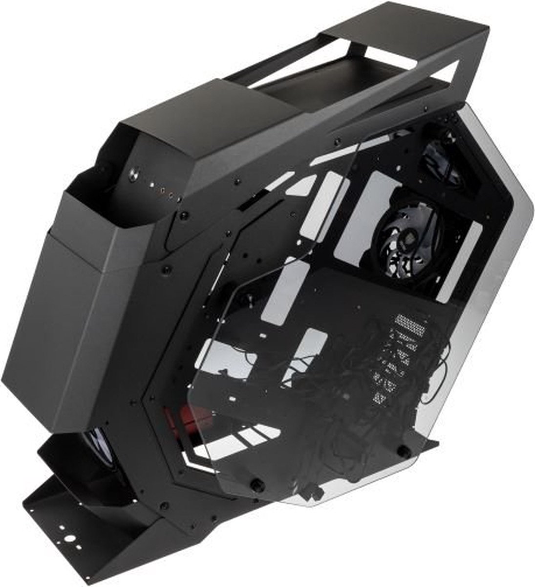 Kolink Big Chungus Hench Midi Tower Zwart behuizing - afbeelding 3