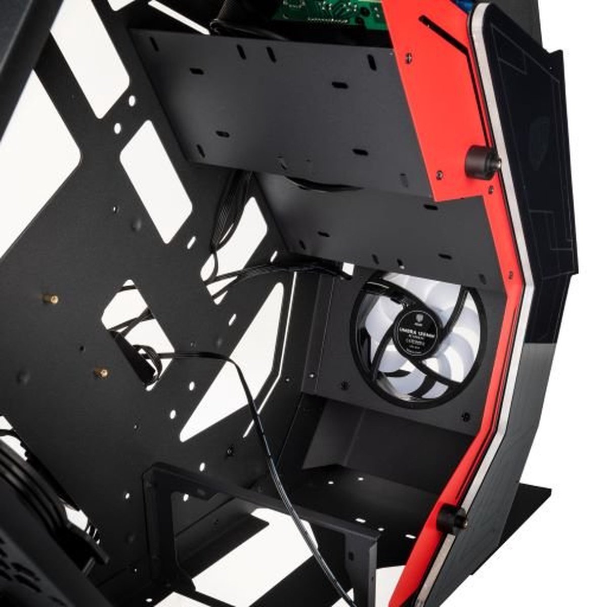 Kolink Big Chungus Hench Midi Tower Zwart behuizing - afbeelding 4