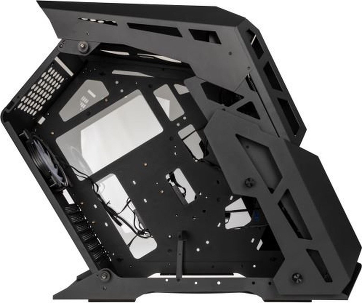 Kolink Big Chungus Shredded Midi Tower Zwart behuizing - afbeelding 5