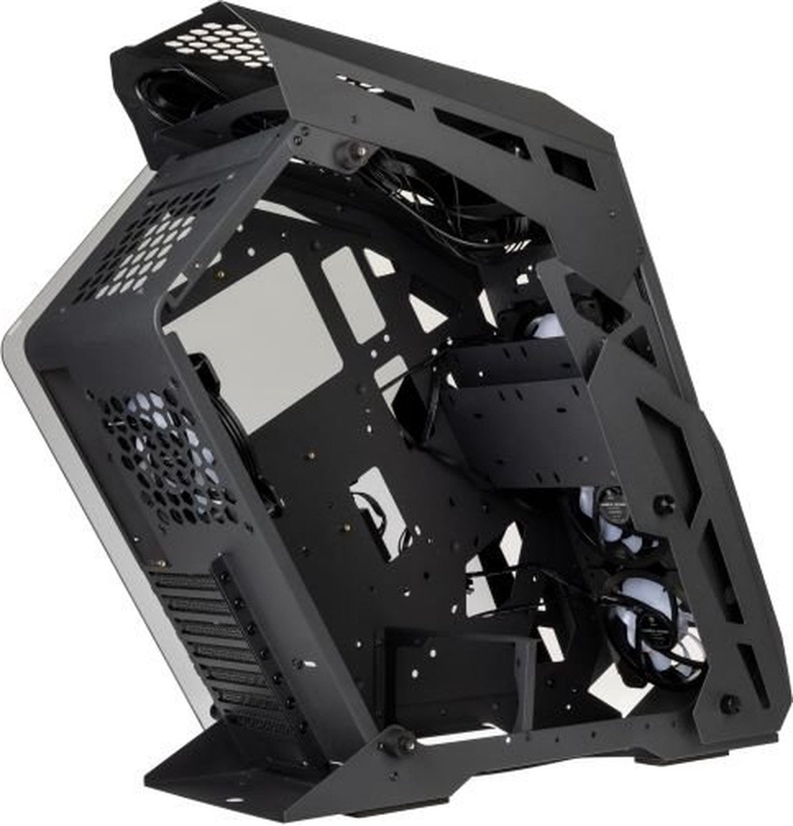 Kolink Big Chungus Shredded Midi Tower Zwart behuizing - afbeelding 6