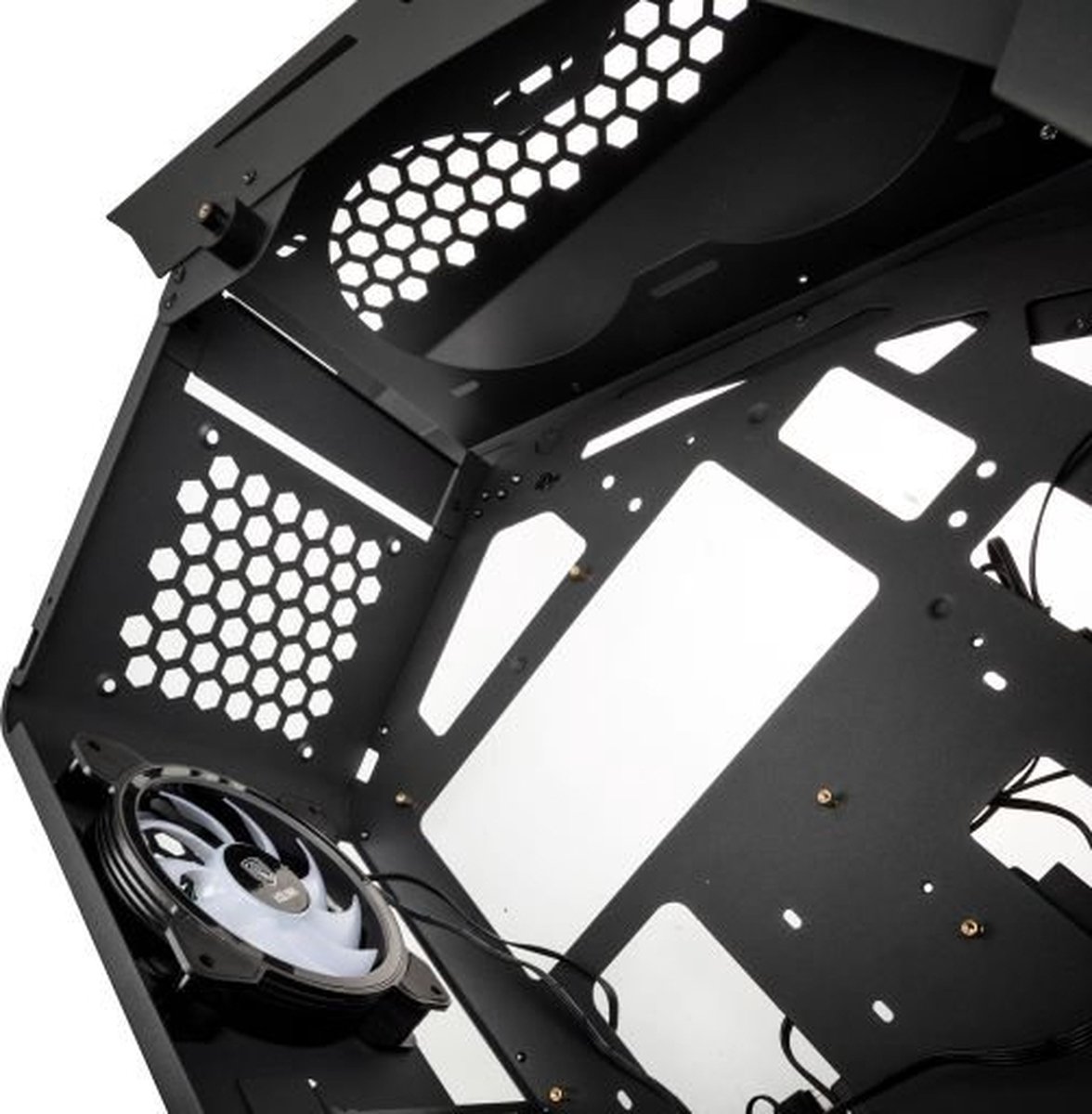 Kolink Big Chungus Shredded Midi Tower Zwart behuizing - afbeelding 7