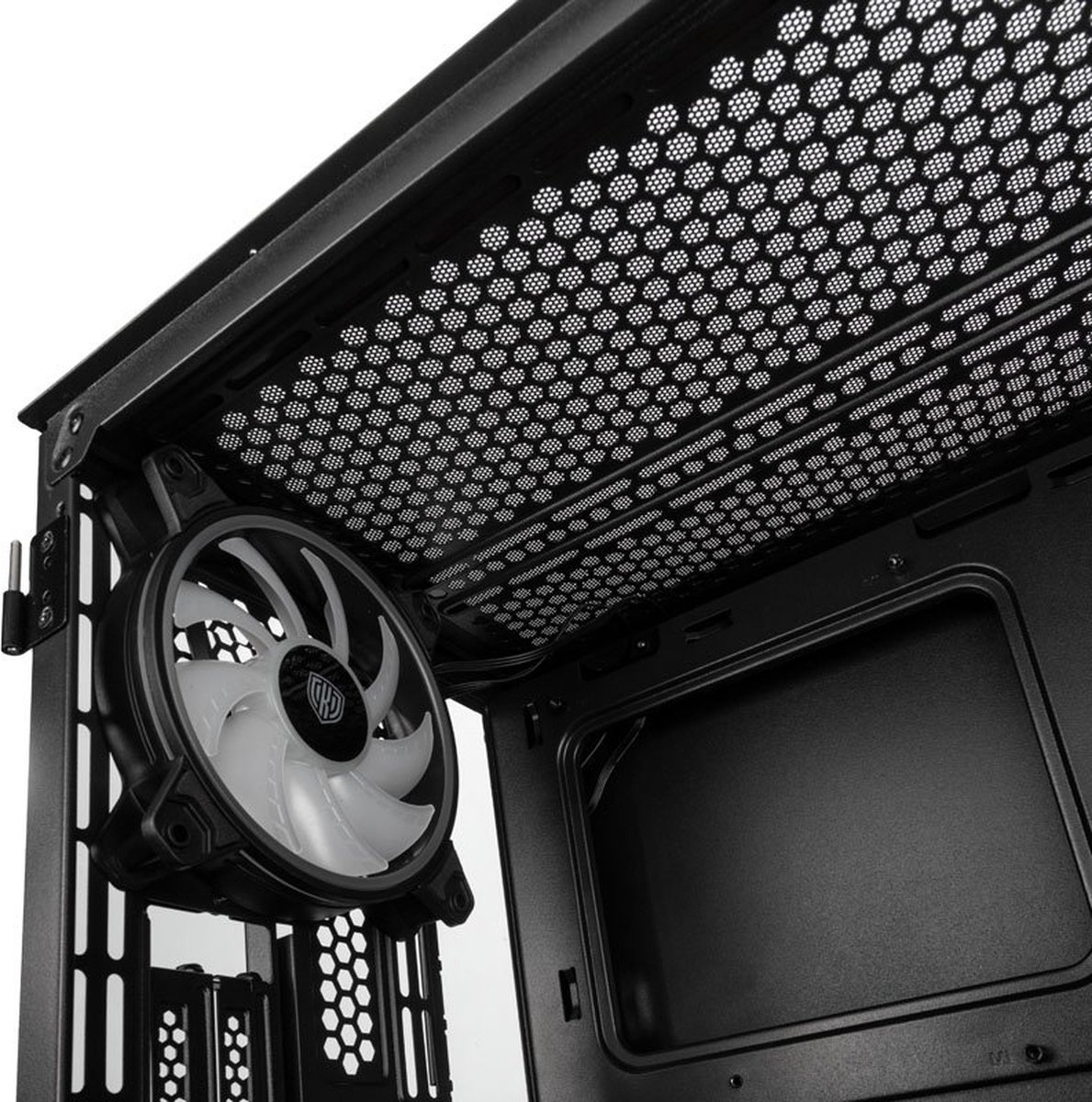 Kolink Citadel Mesh Rgb Micro-Tower Gaming-Behuizing Zwart - afbeelding 8