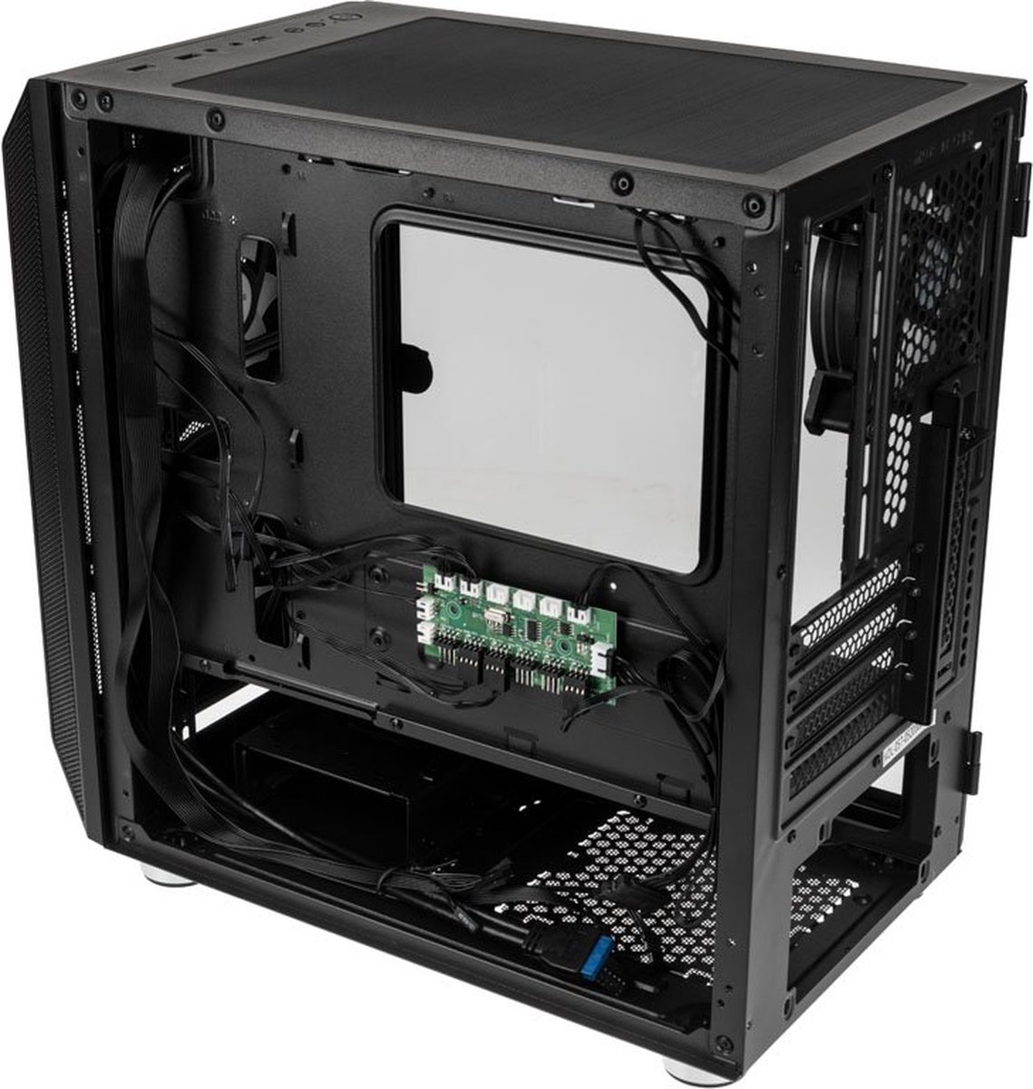 Kolink Citadel Mesh Rgb Micro-Tower Gaming-Behuizing Zwart - afbeelding 9