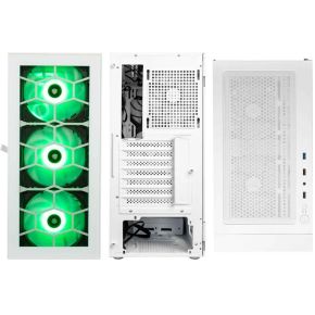 OBSERVATORY HF GLASS WHITE ARGB Midi Tower Behuizing - afbeelding 2