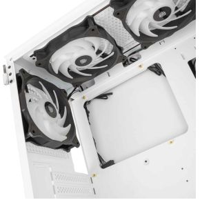 OBSERVATORY HF GLASS WHITE ARGB Midi Tower Behuizing - afbeelding 8