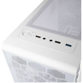 Observatory HF Mesh ARGB Midi Tower (White) Behuizing - afbeelding 3