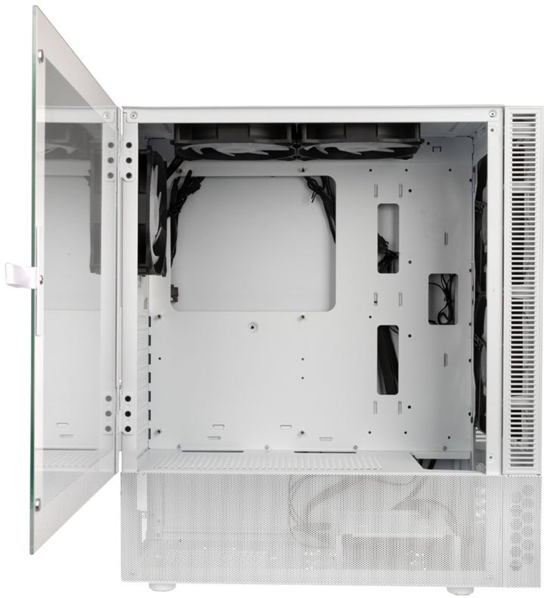 Observatory MX Glass ARGB Mid-Tower PC Case - White - afbeelding 6