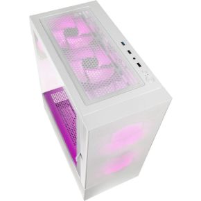 Observatory MX Mesh ARGB Midi-Tower - Behuizing (White) - afbeelding 2