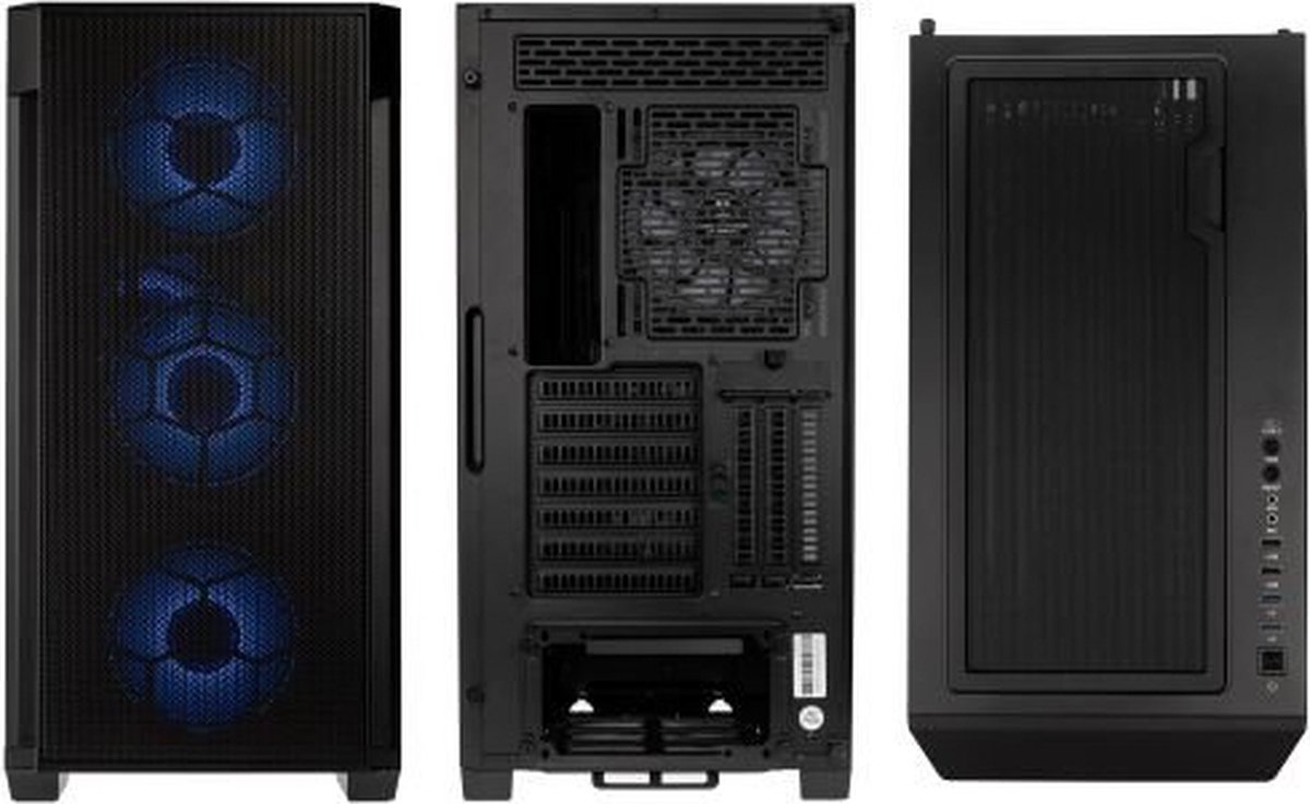 Kolink Observatory Z Mesh Midi Tower Noir behuizing - afbeelding 2