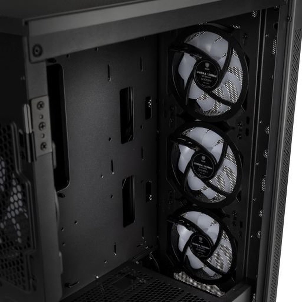 Kolink Stronghold Prism Midi-Tower Gaming-Behuizing, Behuizing Zwart - afbeelding 6