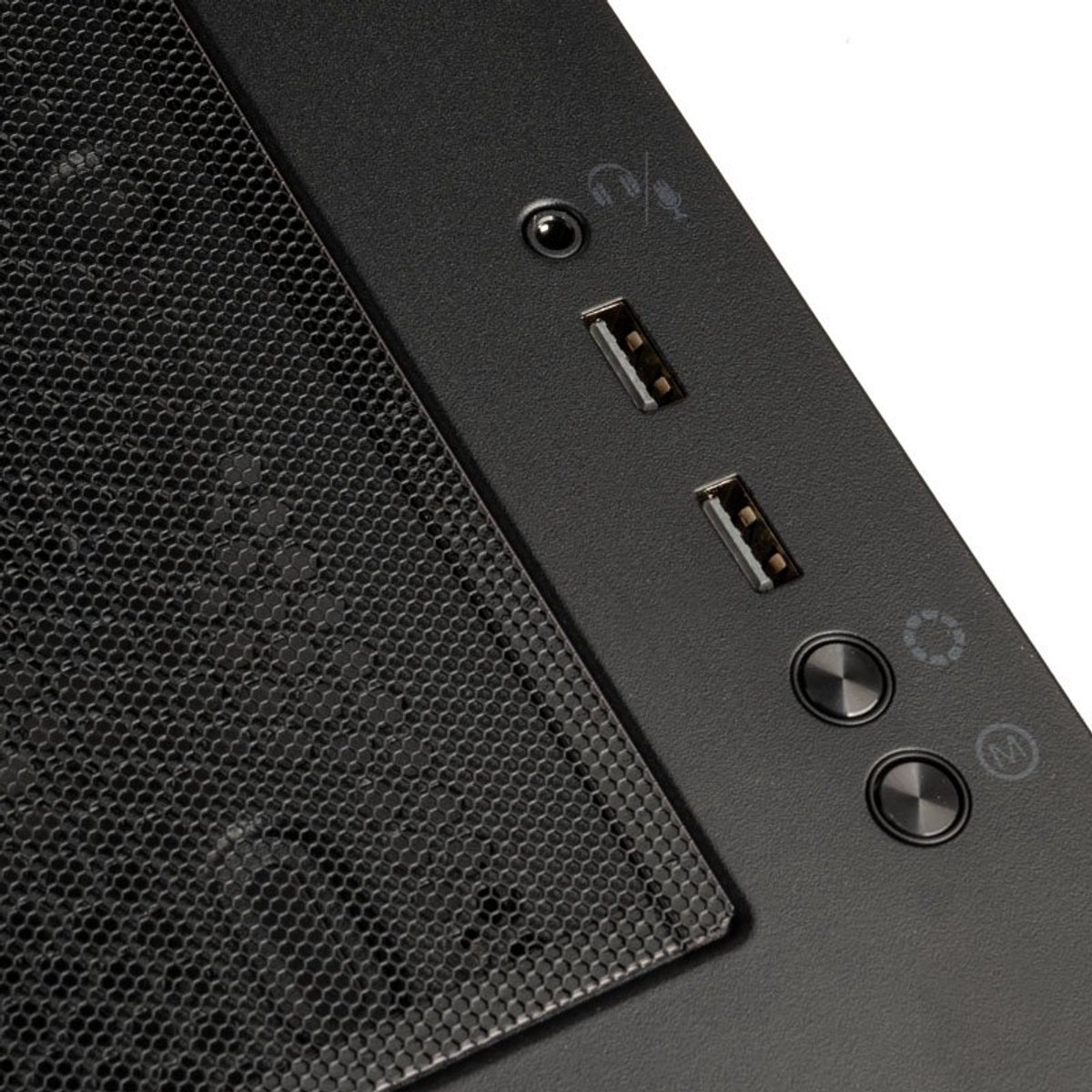 Kolink Unity Solar Argb Mesh Midi Tower Zwart behuizing - afbeelding 2