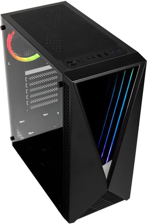 Kolink void black 2 orig - Kolink VOID RGB Midi-Tower Behuizing