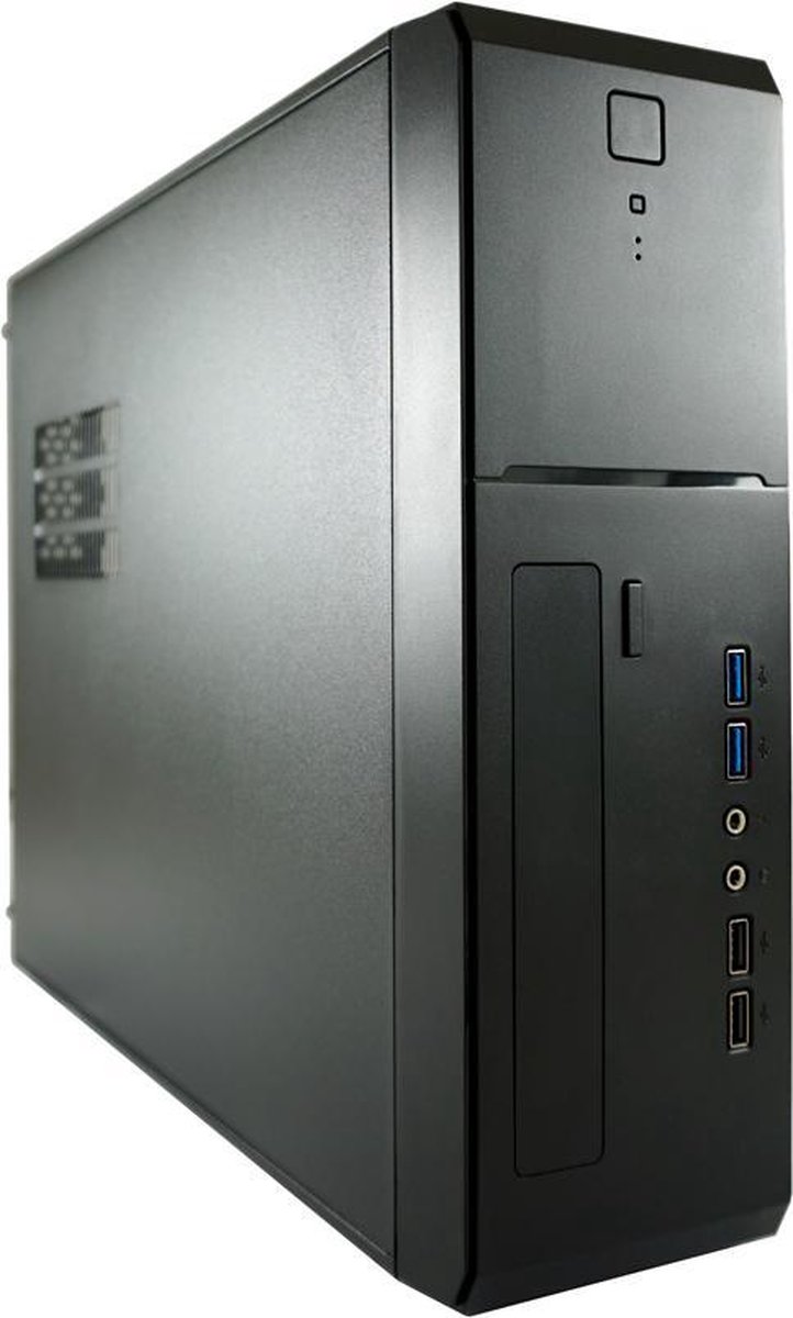 Lc-Power 1404Mb Micro Tower Zwart behuizing - afbeelding 2