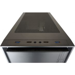 Lc-Power 2016Mb Micro Tower Zwart behuizing - afbeelding 3