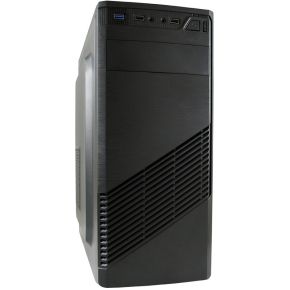 Lc-Power 7037B Midi Tower Zwart behuizing - afbeelding 2