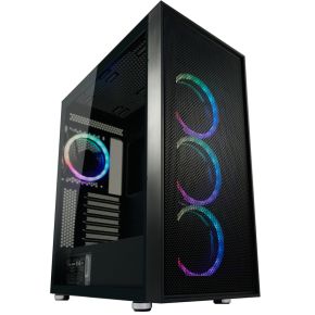 Lc-Power Black_Wanderer_X Midi Tower Zwart behuizing - afbeelding 3