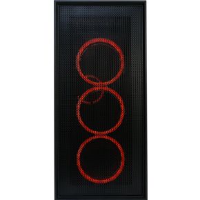 Lc-Power Black_Wanderer_X Midi Tower Zwart behuizing - afbeelding 5