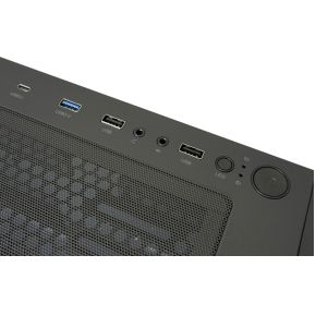 Lc-Power Black_Wanderer_X Midi Tower Zwart behuizing - afbeelding 7