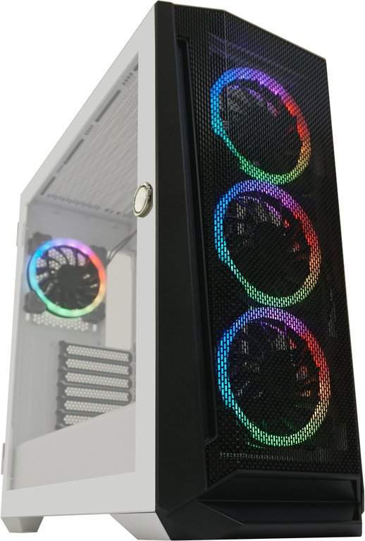 Lc power holo 1 x midi tower wit - LC-Power Holo-1_X Midi Tower Behuizing (White)