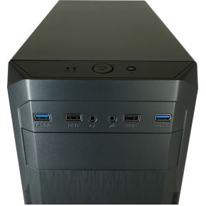 7039B Midi Tower Zwart - afbeelding 7