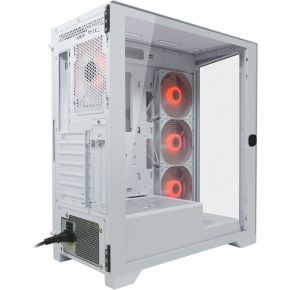 LC-Power LC-7041B-ON Midi Tower (White) - afbeelding 5