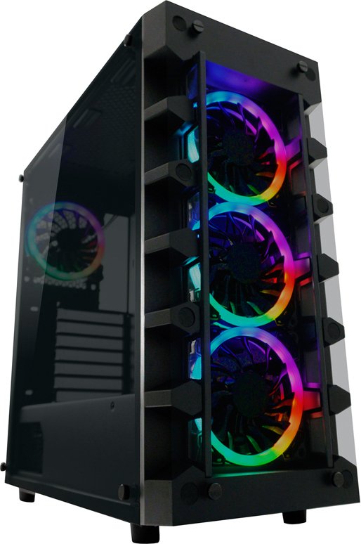 Lc power solar system midi tower atx pc - LC-Power Gaming 709B - Solar_System_X Behuizing