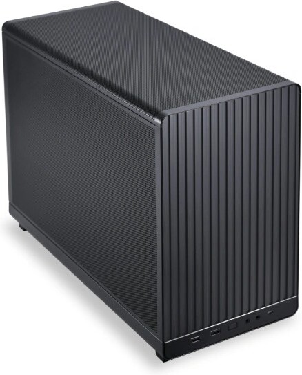 Lian li a3 matx black midi tower behui 2 orig - Lian Li A3-mATX Behuizing (Black)